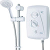 Triton T80Z Fast-Fit 7.5Kw Electric Shower - White and Chrome