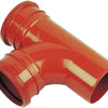FLOPLAST Underground Drain 110mm 87.5' Double Socket Junction D190