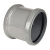 Floplast 110mm soil double socket grey SP105