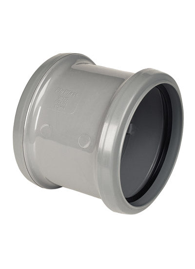 Floplast 110mm soil double socket grey SP105