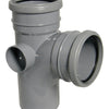 FloPlast 92.5 Degree Branch Black Soil SP190GR