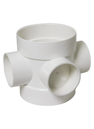 Floplast 110mm soil short boss pipe white SP583WH