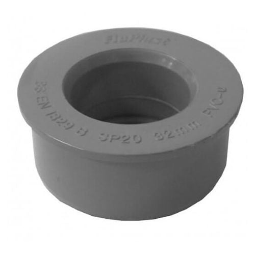 Boss adaptors Soil Solvent boss Adaptor Grey 32 & 40mm Floplast