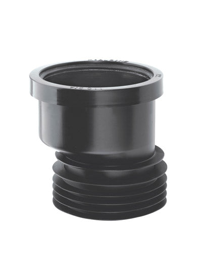 McAlpine DC1BL-OS Black 14mm Offset Drain Connector