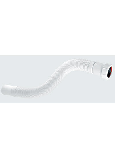 McAlpine FLEXCON2 flexible waste fitting 450mm long - spigot x uni 1.1/2