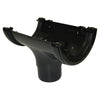 Floplast 112mm round running outlet black RO1