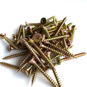 Forgefix MPS445Y Multi-Purpose Pozi Screw - Zinc Yellow Passivated