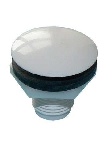Tap hole stopper - white