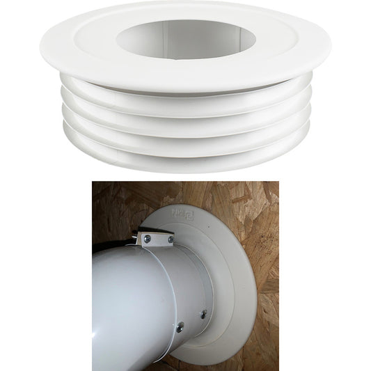 PipeSnug FlueSnug 110mm White  Boiler Flue