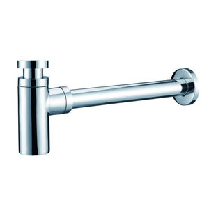 Round Bottle Trap Chrome Plated 1 1/4