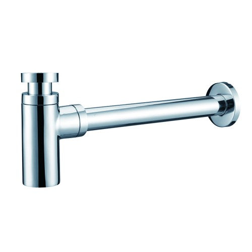 Round Bottle Trap Chrome Plated 1 1/4