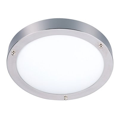 9W CHR CIRULAR BATHROOM FITTING IP44 545LM Chrome**Dedicated