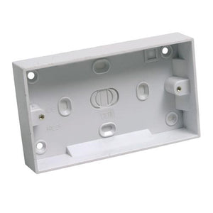 Pattress Box - 2 Gang 25mm