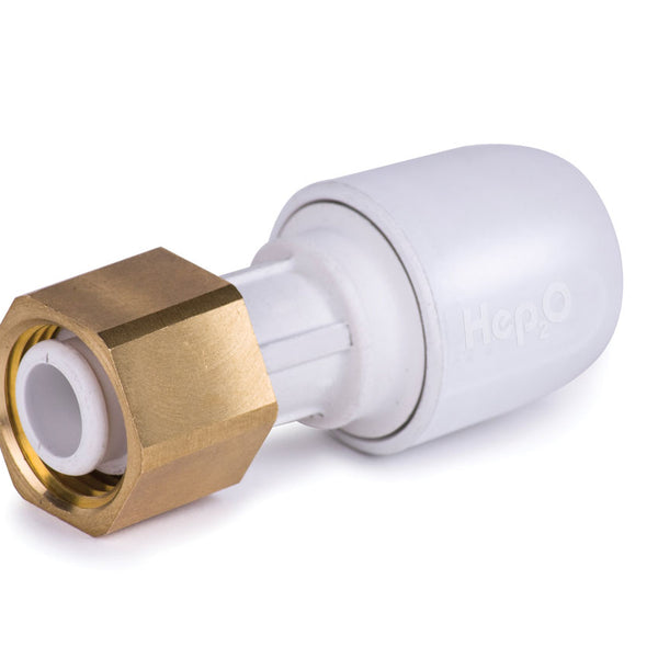 Hep2O Pb Straight Tap Conn WT 15x1/2