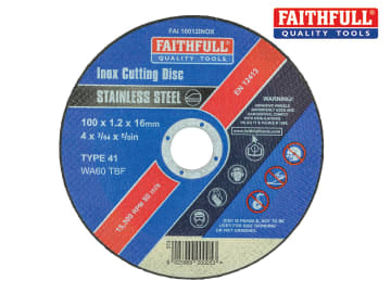 Inox Cutting Disc 125 x 1.2 x 22.23mm(FREE P&P)