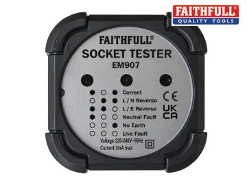 Socket Polarity Tester**Faithfull