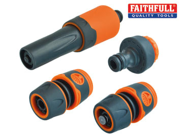 Plastic Hose Fittings Starter Kit 1/2in