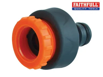 Dual Tap Plastic Tap Hose Connector 1/2 & 3/4in