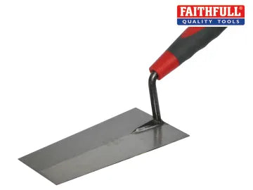 Welded Bucket Trowel Soft Grip Handle 7in