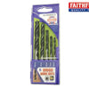 Lip & Spur Wood Drill Bit Set, 5 Piece 4-10mm