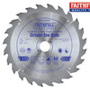 TCT Cordless Trimsaw Blade 165 x 20mm x 24T POS