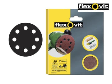 Hook & Loop Sanding Disc 125mm Assorted (Pack 6)