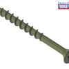 Decking Screw Pozi Compatible ST Green Anti-Corrosion 4.5 x 50mm Box 200