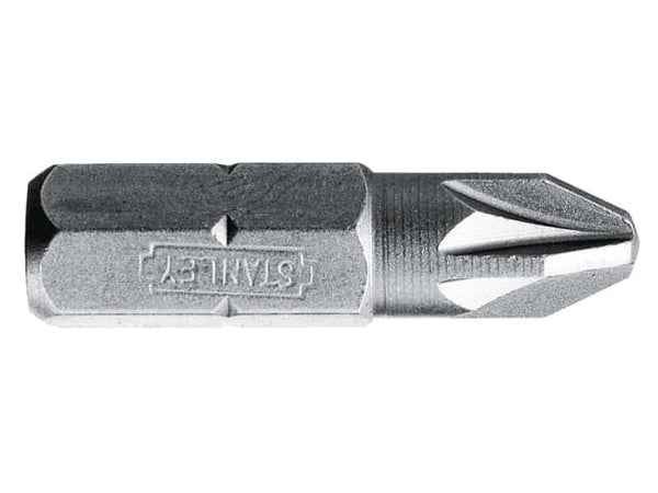 Stanley Pozidriv Bits PZ2 x 25mm (10's)-FREE P&P