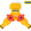 Dual Control Tap Connector 3/4in BSP Hozelock