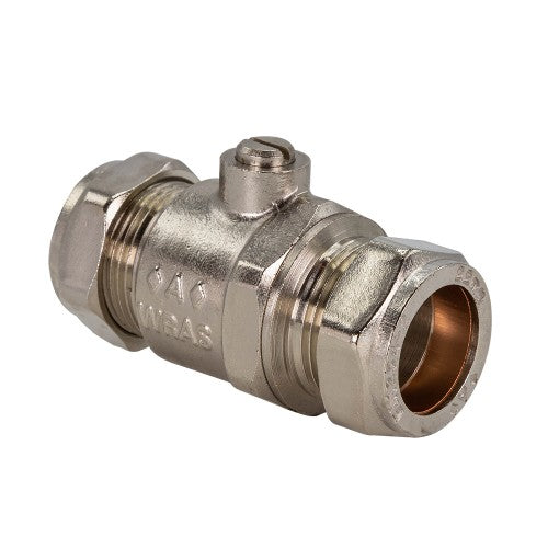 Full Flow ( bore) Isolation Valve 22mm CP