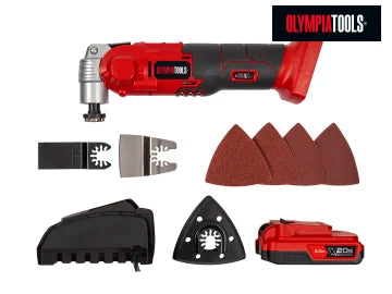 Multi-Tool 20V 1 x 2.0Ah Li-ion Olympia Tools