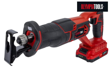 Reciprocating Saw 20V 1 x 2.0Ah Li-ion Olympia Tools