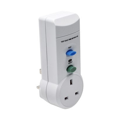 13AMP 3 PIN RCD ADAPTOR 30MS-30MA