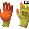 Knitshell Latex Palm Gloves - L (Size 9)