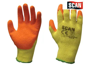 Knitshell Latex Palm Gloves - XL (Size 10)