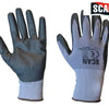 Breathable Microfoam Nitrile Gloves - L (Size 9)