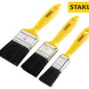 Hobby Paint Brush Set of 3 25 38 & 50mm