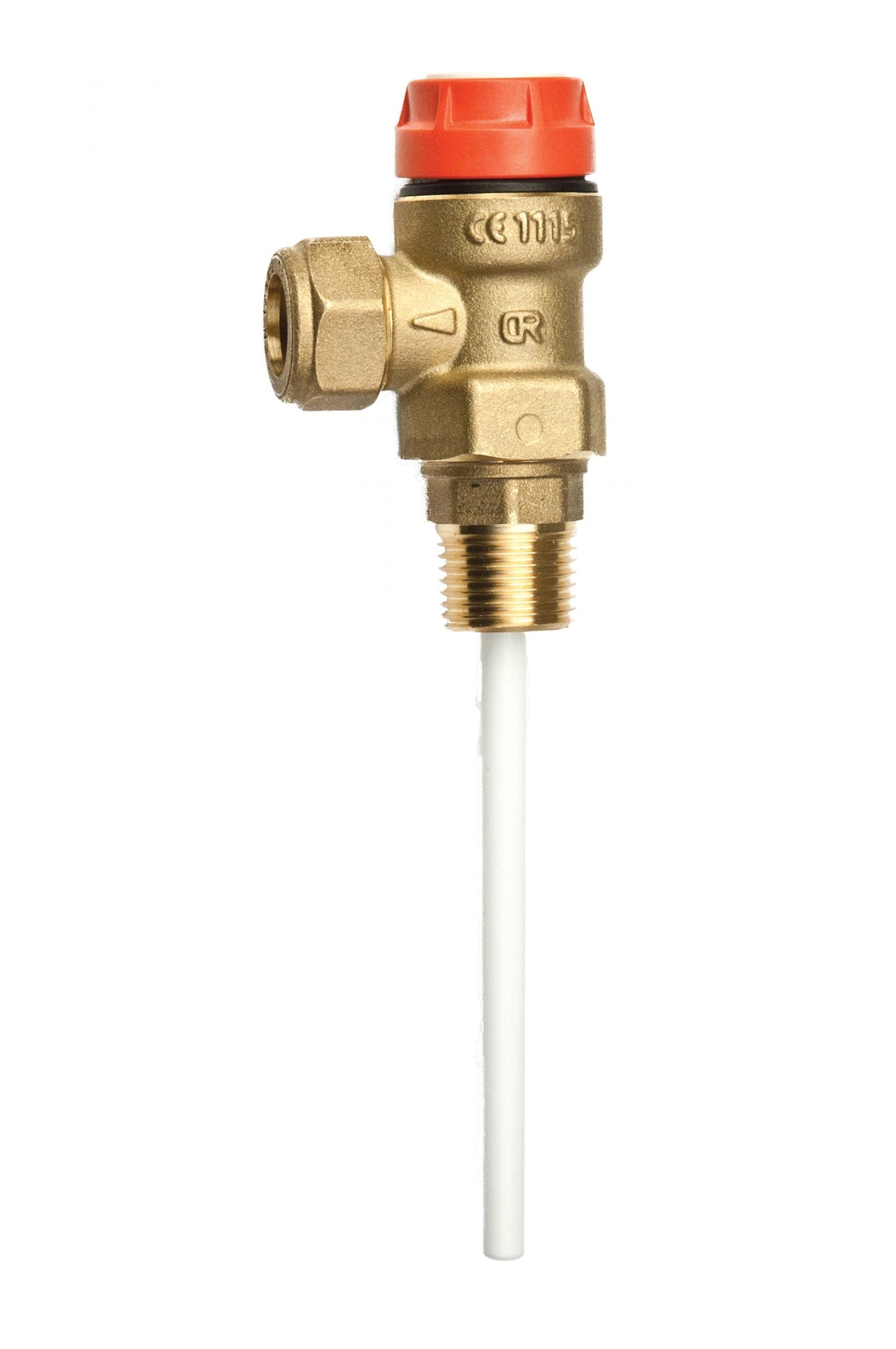 3/4" Male x 22mm Temperature &Pressure Relief Valves Range R 3/4" x 22mm 7 Bar x 96mm