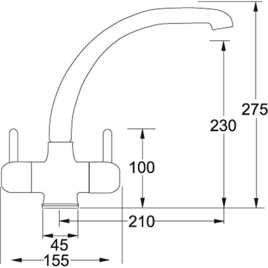 Franke Zurich Mixer Tap