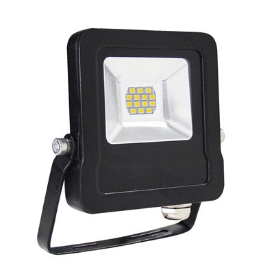 10W 900LM 6.5K IP65 FLOODLIGHT ALUMINIUM- FREE UK P&P