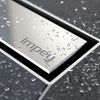 TILED GRAVITY LINEAR WETROOM WASTE