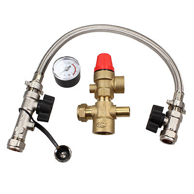 Expansion Vessel kit*Complete with a PRV and gauge.