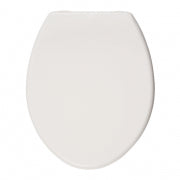 Celmac Sapphire White Toilet Seat & Cover With Plastic Hinges