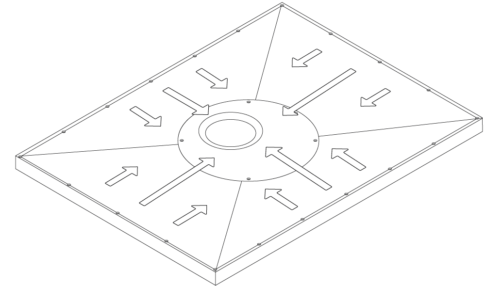 AQUA-DEC EASYFIT  Wet Room Floor Former