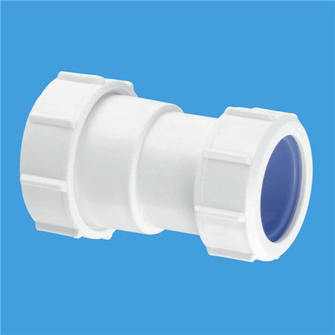 Mcalpine Multifit straight connector 1.1/2"x40mm T28L-ISO