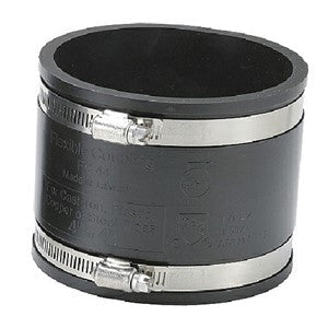 Rubber Coupling Flexible Connector - 4" x 4"