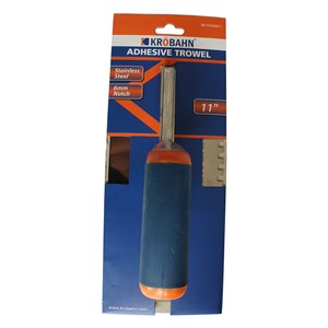 Adhesive Trowel - 6mm Square Notch - 11"