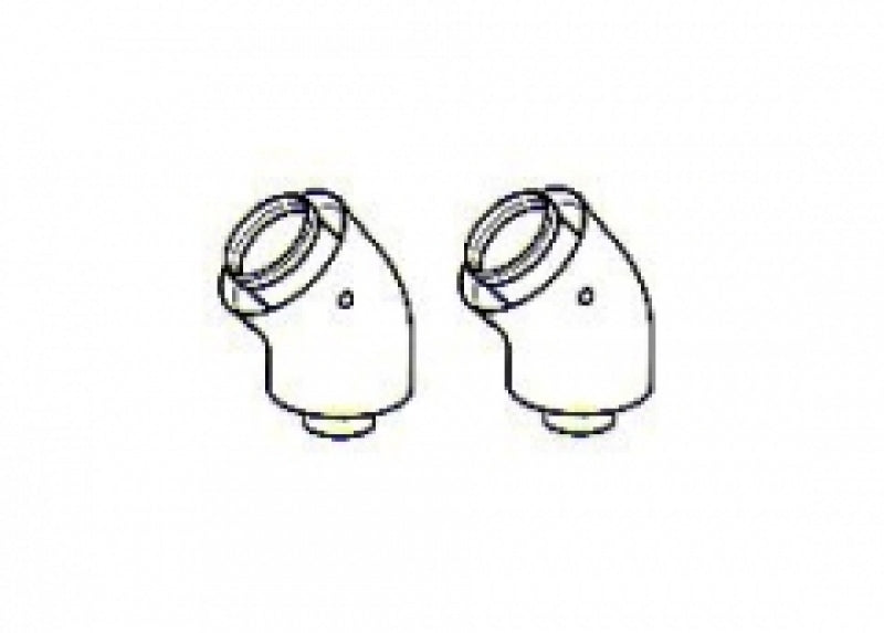 Ideal Flue Elbow 45° Pair 203131