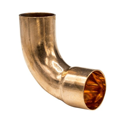 15mm Endfeed copper Long Radius Elbow - 2's