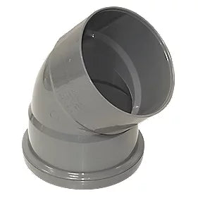 110mm 135degree Top Offset Bend Grey SP440GR(Soil) fitting